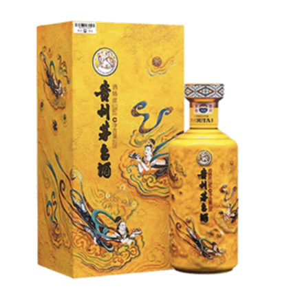 53%vol 500ml 貴州茅台酒（散花飛天）